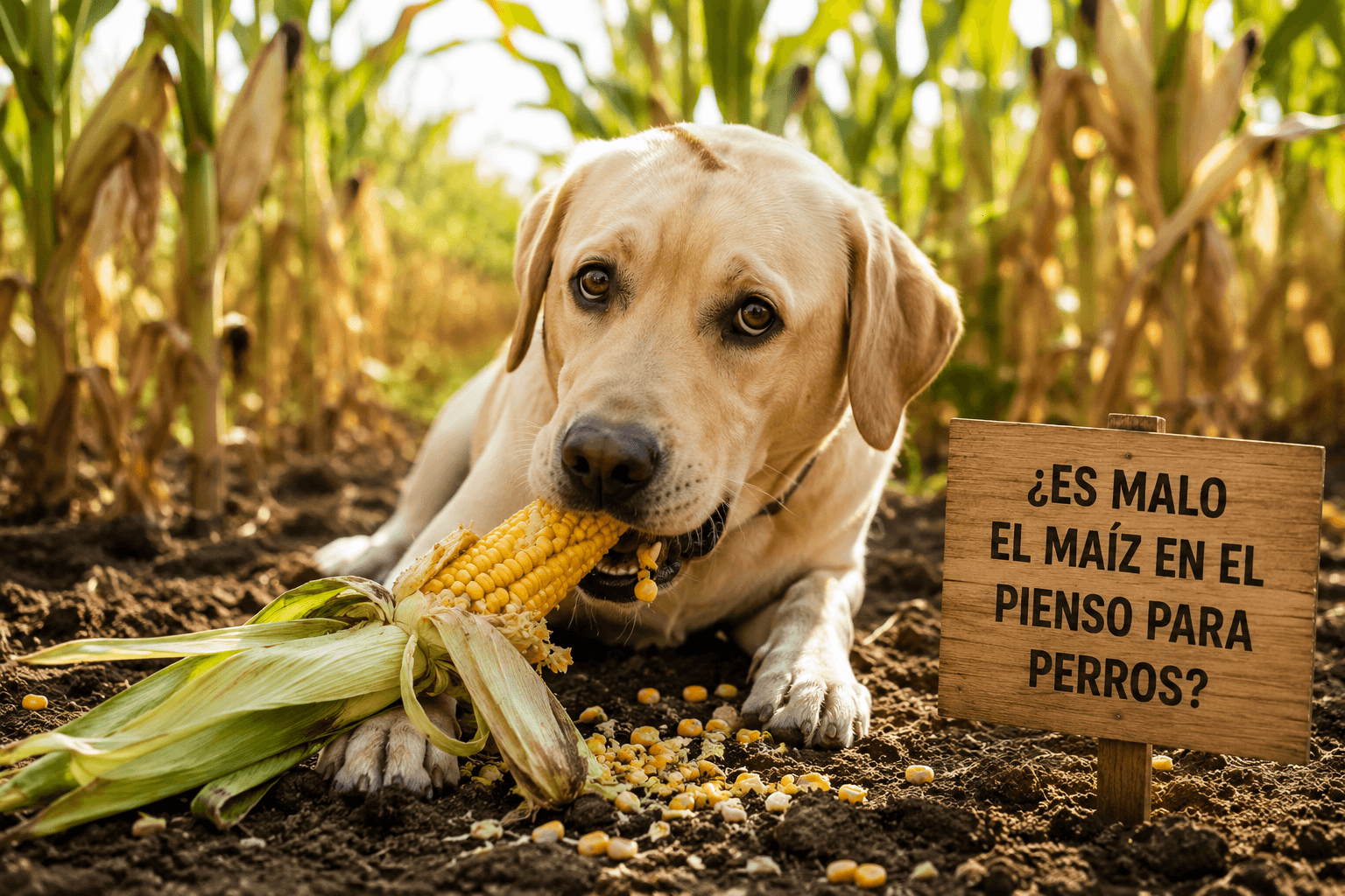 ¿El maíz es malo para los perros? Evidencia científica sin marketing