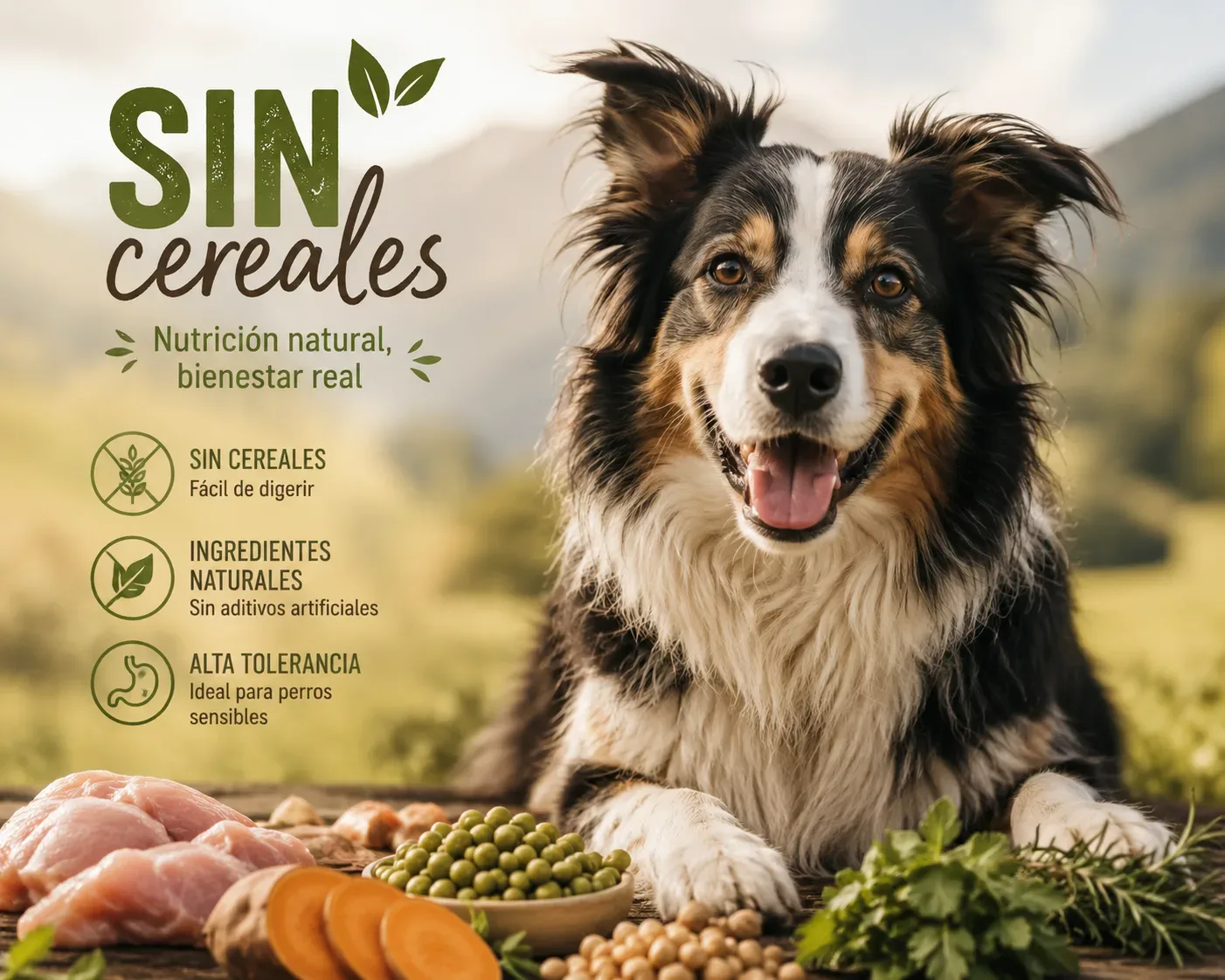 Pienso sin cereales para perros — Recetas Grain-Free